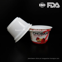 FDA certificou o copo plástico descartável do iogurte do produto comestível 8oz